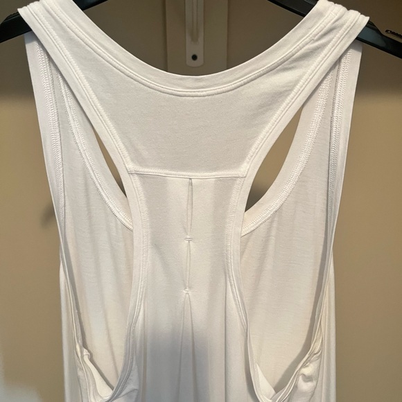 Lululemon White Love Tank Top Pleated - Picture 4 of 5